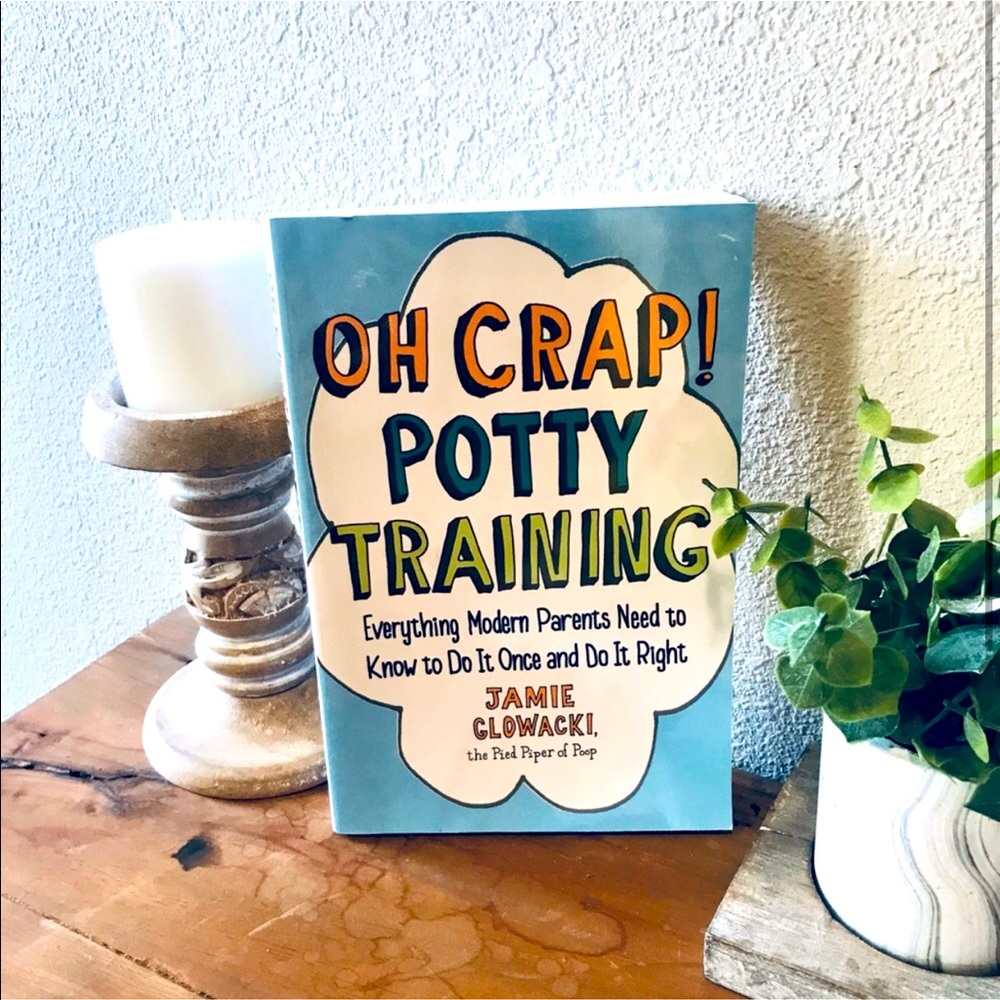 Oh Crap! Potty Training Book by - Blue Cover